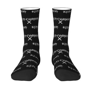 Ken Carson Teen X Logo Theme Crew Socks Stuff for Unisex Cozy Printing Socks