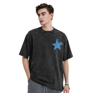 Blue Star Billie Eilish Graphic T - Mr. Fundamental