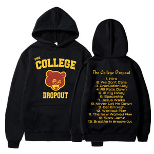 College Dropout Tracklist Hoodie