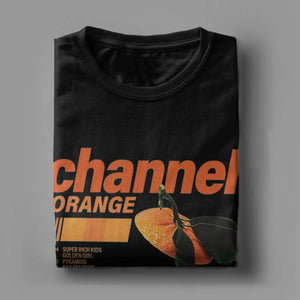 Summer Men Women's Channel Orange Frank Oceans T-Shirts Apparel Casual Pure Cotton Blond Singer Rapper T Shirt Top Tee Clothes