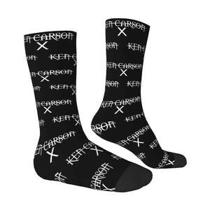 Ken Carson Teen X Logo Theme Crew Socks Stuff for Unisex Cozy Printing Socks