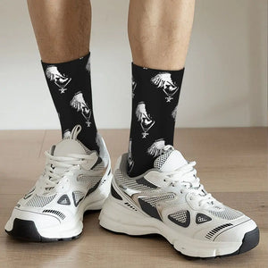 Casual Ken Carson Teen X Rapper Basketball Socks Polyester Crew Socks for Unisex