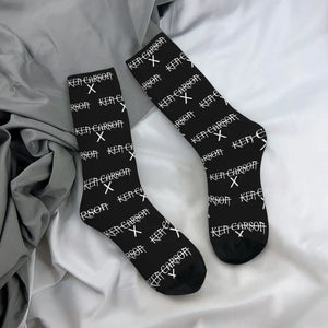 Ken Carson Teen X Logo Theme Crew Socks Stuff for Unisex Cozy Printing Socks